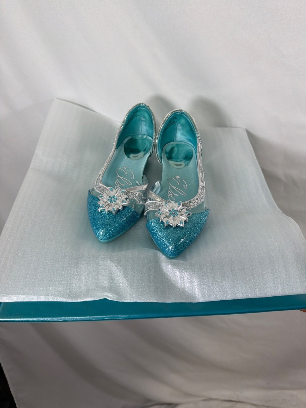 Disney Kids Frozen Elsa Dress Shoes Sz. 11-12
